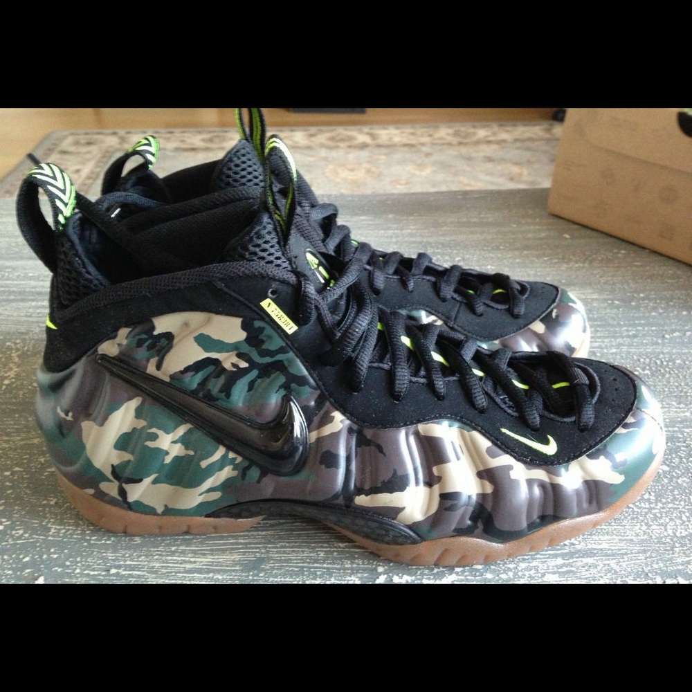 Nike Camouflage Foamposite